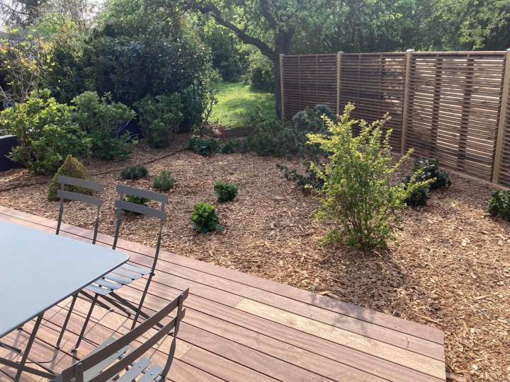 Paillage de jardin Rots