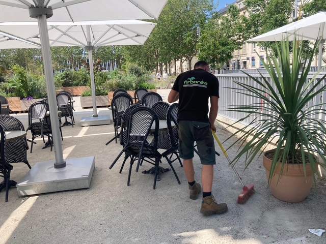 Aménagement terrasse Rots