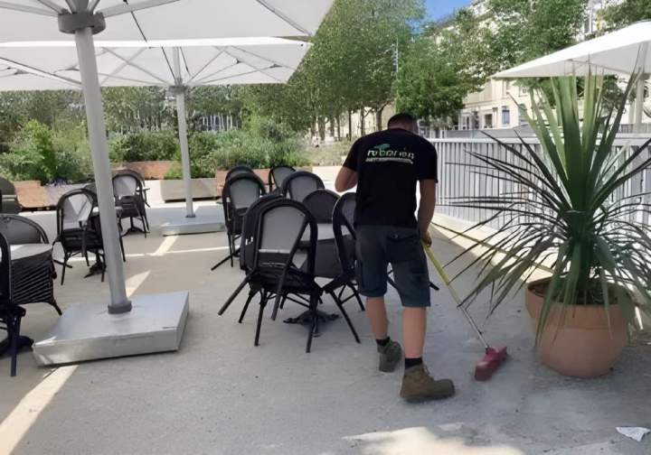 Aménagement de terrasse Rots