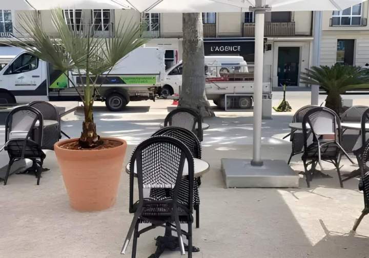 Terrasse aménagée Rots